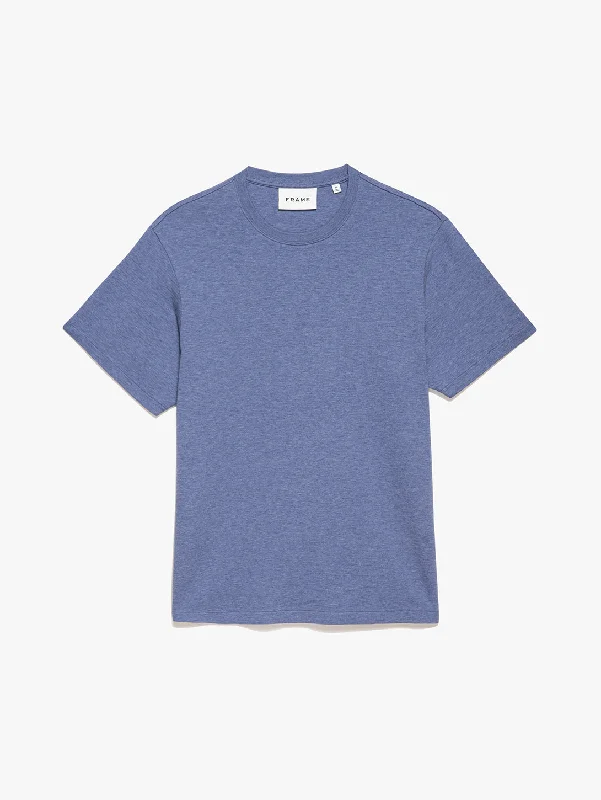 Men's eco - friendly recycled t - shirts for sustainable fashion choicesDuo Fold Tee - Blue Speckled Men's eco - friendly recycled t - shirts for sustainable fashion choicesDuo Fold Tee - Blue Speckled