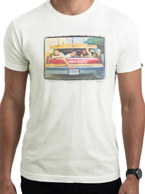 Men's eco - friendly recycled t - shirts for sustainable fashion choicesGreen Day Tee - Vintage White Men's eco - friendly recycled t - shirts for sustainable fashion choicesGreen Day Tee - Vintage White