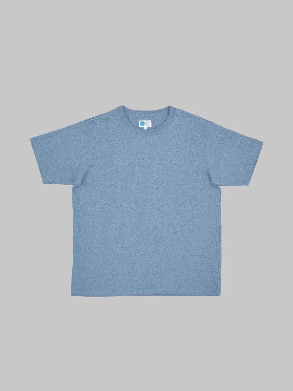 Men's quick - dry polo shirts for water sports activitiesJapan Blue Recycled Denim T-shirt Mid Indigo Men's quick - dry polo shirts for water sports activitiesJapan Blue Recycled Denim T-shirt Mid Indigo