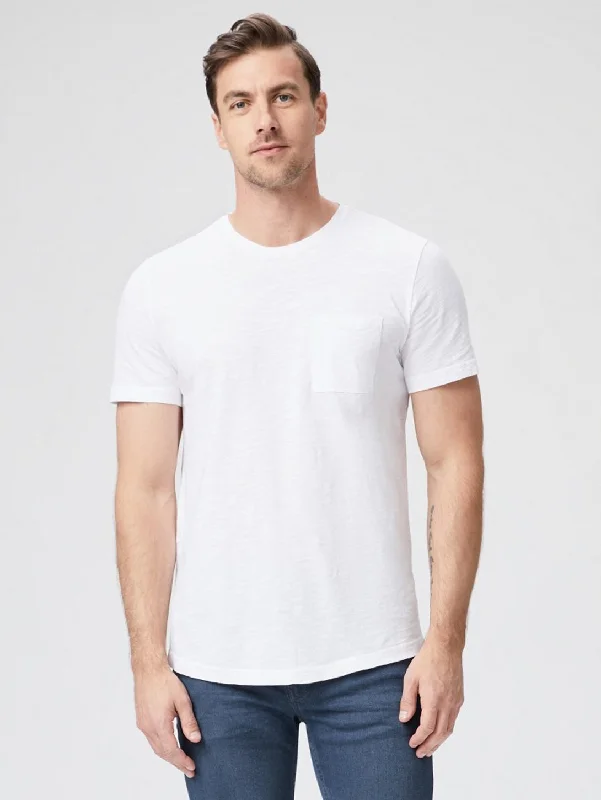 Men's UV - protection t - shirts for outdoor activities in the sunKenneth Crew T-Shirt - Fresh White Men's UV - protection t - shirts for outdoor activities in the sunKenneth Crew T-Shirt - Fresh White