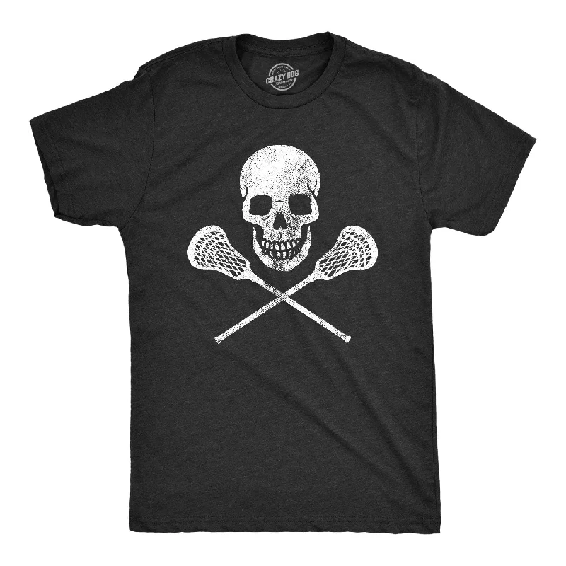 Men's eco - friendly recycled t - shirts for sustainable fashion choicesLacrosse Skull Men's T Shirt Men's eco - friendly recycled t - shirts for sustainable fashion choicesLacrosse Skull Men's T Shirt