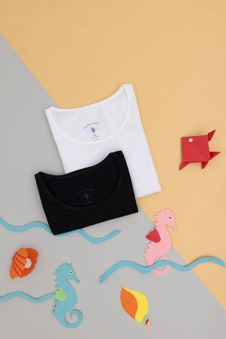 Men's stretchable athletic polo shirts for fitness workoutsLOT DE 02 DÉBARDEURS -US1674-V1