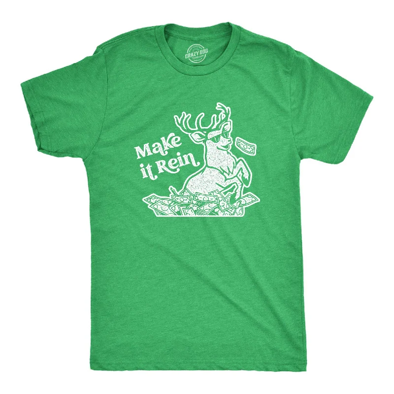 Men's eco - friendly recycled t - shirts for sustainable fashion choicesMake It Rein Men's T Shirt Men's eco - friendly recycled t - shirts for sustainable fashion choicesMake It Rein Men's T Shirt