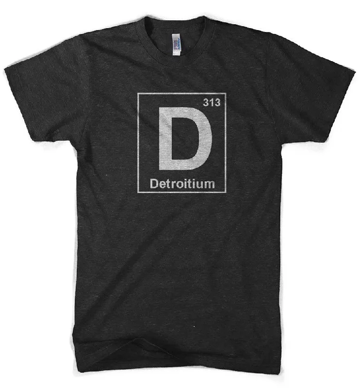 Men's eco - friendly recycled t - shirts for sustainable fashion choicesMens Detroitium T-shirt (Heather Black) Men's eco - friendly recycled t - shirts for sustainable fashion choicesMens Detroitium T-shirt (Heather Black)