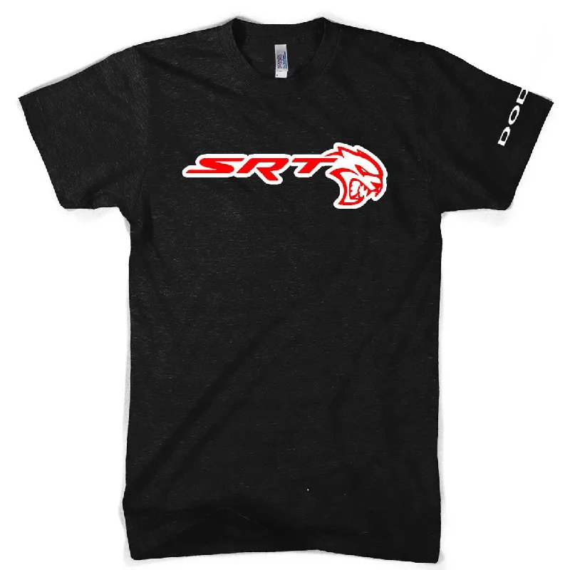 Men's v - neck muscle t - shirts for a body - building aestheticMens Dodge SRT Hellcat T-shirt (Heather Black) Men's v - neck muscle t - shirts for a body - building aestheticMens Dodge SRT Hellcat T-shirt (Heather Black)