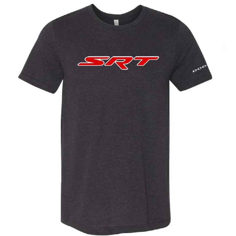 Men's plus - size pocket t - shirts with a classic lookMens Dodge SRT T-shirt (Heather Black) Men's plus - size pocket t - shirts with a classic lookMens Dodge SRT T-shirt (Heather Black)