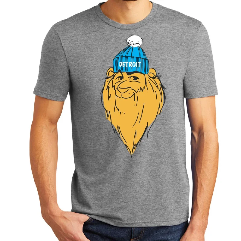 Men's antimicrobial t - shirts for odor - free freshness during travelMens Triblend Detroit King of the Jungle T-shirt (Grey) Men's antimicrobial t - shirts for odor - free freshness during travelMens Triblend Detroit King of the Jungle T-shirt (Grey)