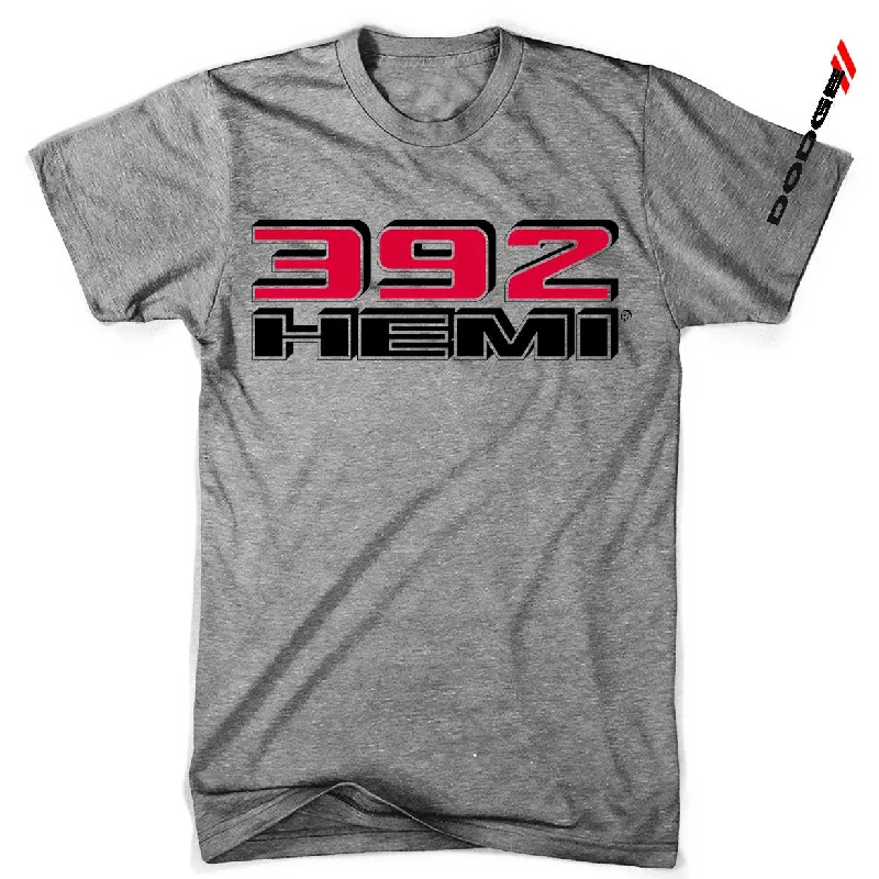 Men's organic cotton crew - neck t - shirts for everyday comfortMens Triblend Dodge 392 Hemi T-shirt (Grey) Men's organic cotton crew - neck t - shirts for everyday comfortMens Triblend Dodge 392 Hemi T-shirt (Grey)