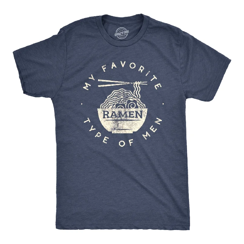 Men's tie - dye t - shirts with a bohemian styleMy Favorite Type Of Ramen Is Men Men's T Shirt Men's tie - dye t - shirts with a bohemian styleMy Favorite Type Of Ramen Is Men Men's T Shirt
