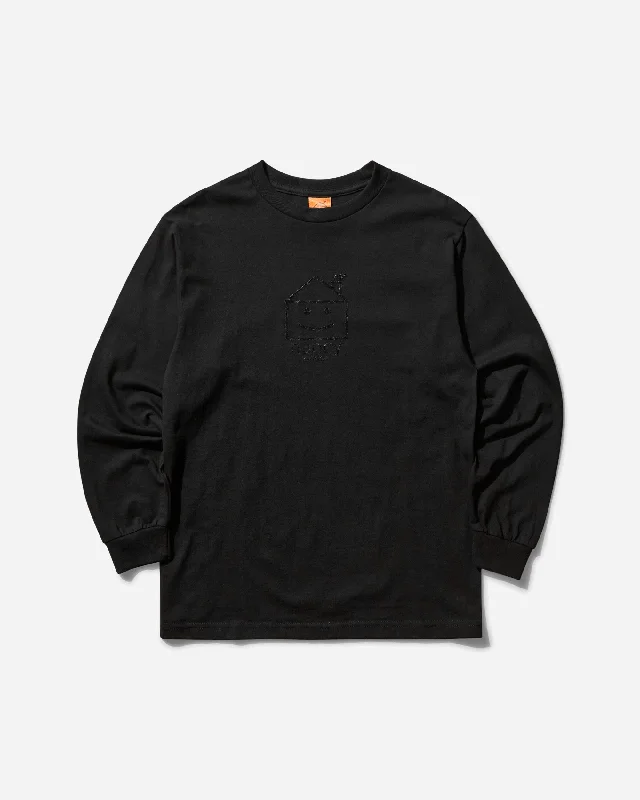 Men's moisture - wicking athletic t - shirts for intense workoutsMen's House Longsleeve T-Shirt Black Men's moisture - wicking athletic t - shirts for intense workoutsMen's House Longsleeve T-Shirt Black