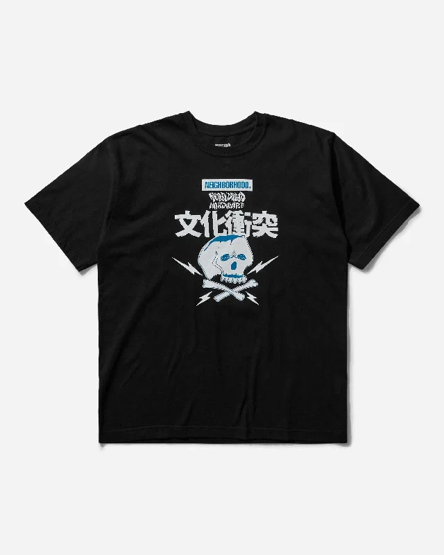Men's polo t - shirts with a contrast collar for a preppy lookMen's Rebel Dread Hardware SS-3 T-Shirt Black Men's polo t - shirts with a contrast collar for a preppy lookMen's Rebel Dread Hardware SS-3 T-Shirt Black