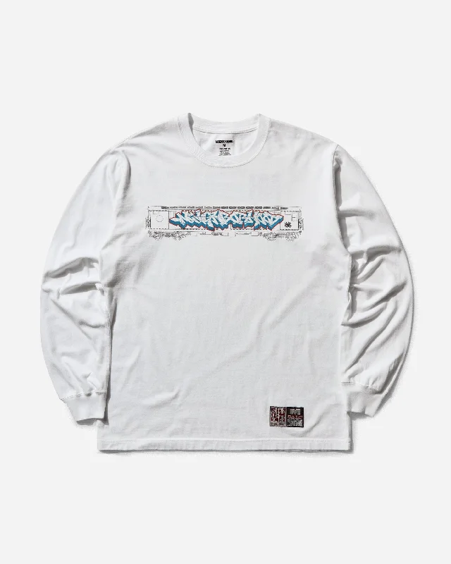 Men's polo t - shirts with a contrast collar for a preppy lookMen's Subware LS-2 Longsleeve T-Shirt White Men's polo t - shirts with a contrast collar for a preppy lookMen's Subware LS-2 Longsleeve T-Shirt White