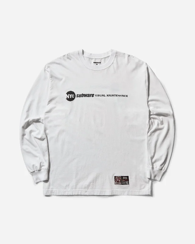 Men's lightweight performance t - shirts for running marathonsMen's Subware LS-3 Longsleeve T-Shirt White Men's lightweight performance t - shirts for running marathonsMen's Subware LS-3 Longsleeve T-Shirt White
