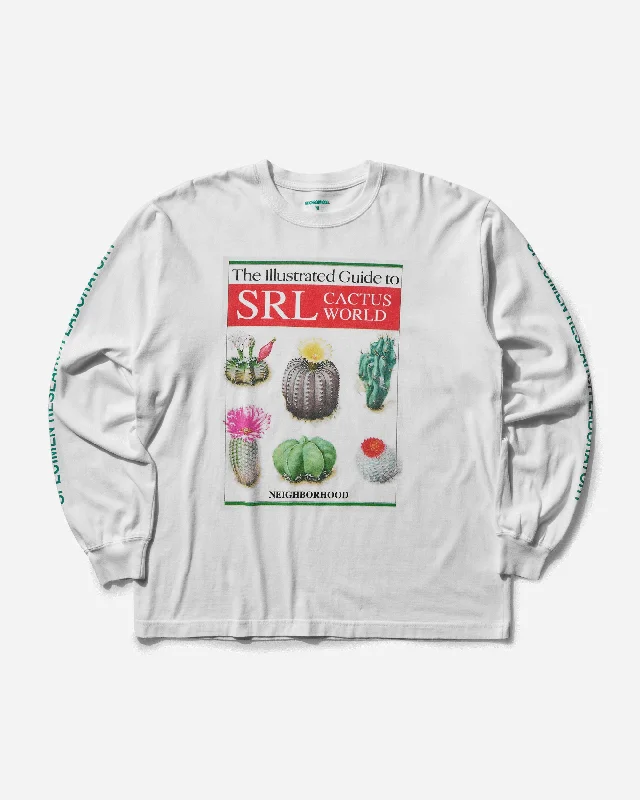 Men's plus - size pocket t - shirts with a classic lookMen's SRL LS-3 Longsleeve T-Shirt White Men's plus - size pocket t - shirts with a classic lookMen's SRL LS-3 Longsleeve T-Shirt White