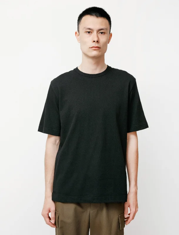 Men's moisture - wicking athletic t - shirts for intense workoutsLoopwheel S/S Tee Black Men's moisture - wicking athletic t - shirts for intense workoutsLoopwheel S/S Tee Black