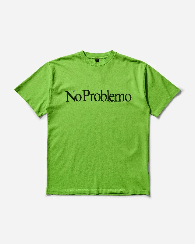 Men's tie - dye t - shirts with a bohemian styleMen's Fluoro T-Shirt Green