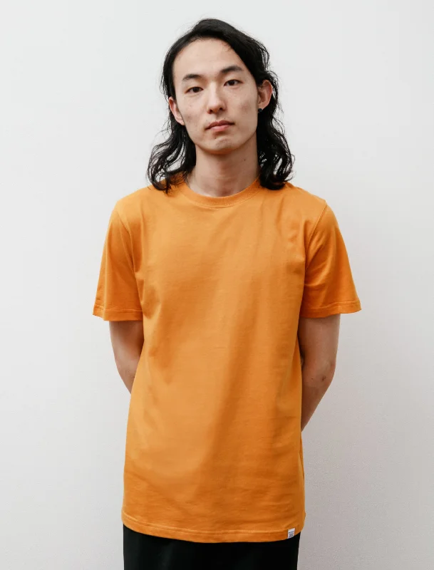 Men's lightweight performance t - shirts for running marathonsNiels Standard SS Cadmium Orange Men's lightweight performance t - shirts for running marathonsNiels Standard SS Cadmium Orange