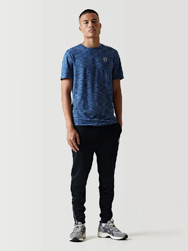 Men's slim - fit graphic t - shirts with vintage rock band printsOxygen T-Shirt - Navy Space Dye Men's slim - fit graphic t - shirts with vintage rock band printsOxygen T-Shirt - Navy Space Dye
