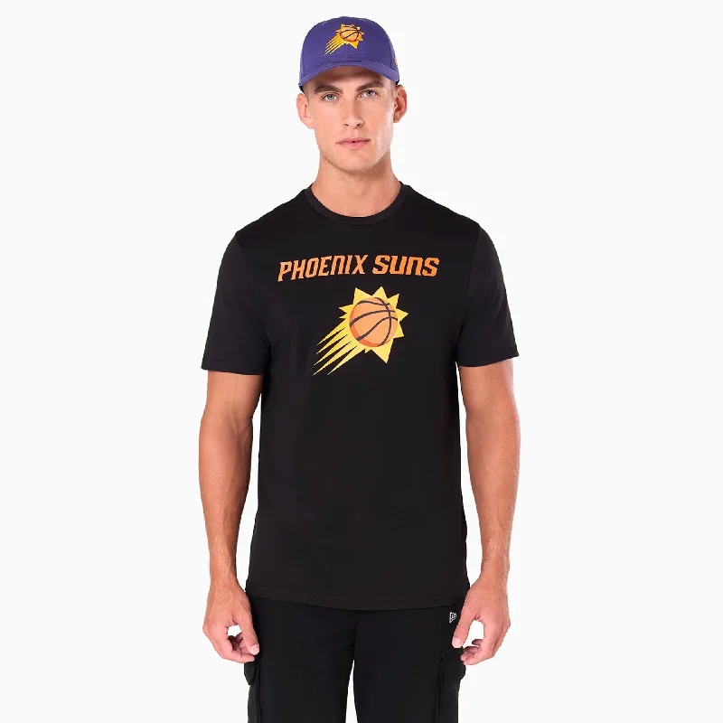 Men's ribbed t - shirts with a textured finish for added stylePhoenix Suns NBA Black T-Shirt Men's ribbed t - shirts with a textured finish for added stylePhoenix Suns NBA Black T-Shirt
