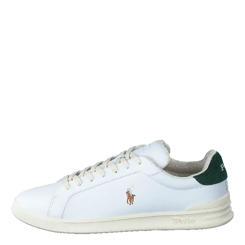 Men's budget - friendly basic polo shirts in multiple colorsHeritage Court II Leather Sneaker White / College Green Men's budget - friendly basic polo shirts in multiple colorsHeritage Court II Leather Sneaker White / College Green