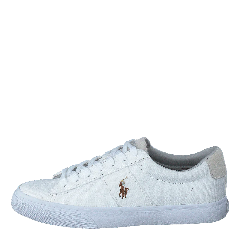 Men's long sleeve classic fit polo shirts with embroidered logosSayer Canvas Sneaker White Men's long sleeve classic fit polo shirts with embroidered logosSayer Canvas Sneaker White