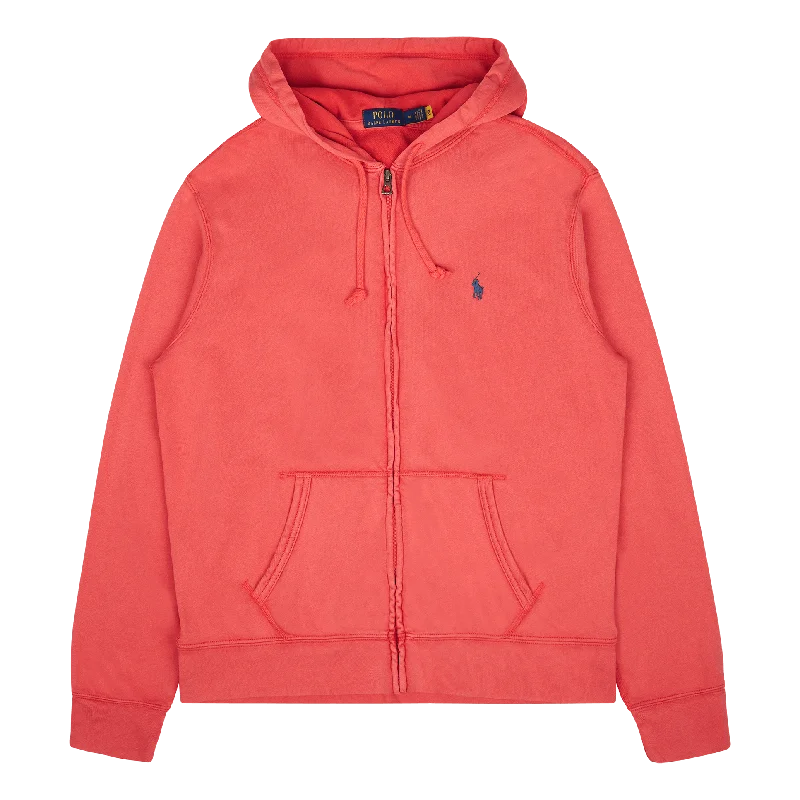 Men's breathable cotton blend polo shirts for summer outingsSpa Terry Full-Zip Hoodie Red Reef Men's breathable cotton blend polo shirts for summer outingsSpa Terry Full-Zip Hoodie Red Reef