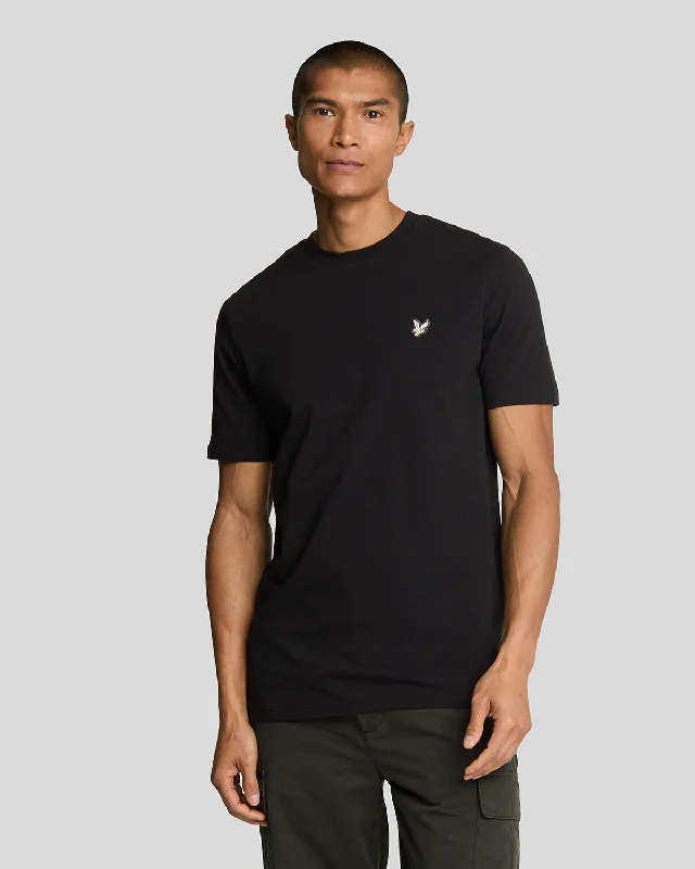 Men's distressed denim - look t - shirts with a rugged appealPremium Cotton Crewneck T-Shirt Men's distressed denim - look t - shirts with a rugged appealPremium Cotton Crewneck T-Shirt