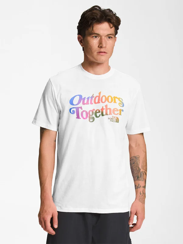 Men's antimicrobial t - shirts for odor - free freshness during travelPride T-Shirt - White Men's antimicrobial t - shirts for odor - free freshness during travelPride T-Shirt - White