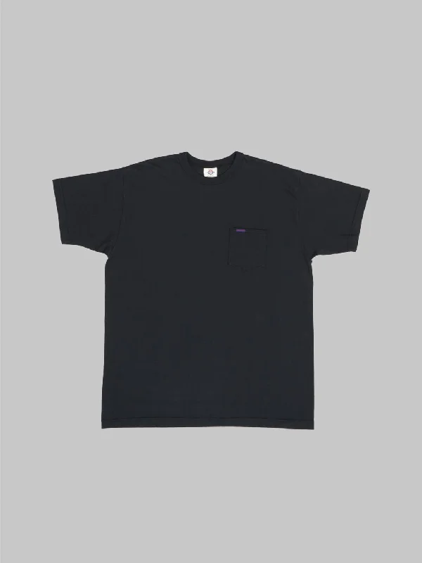 Men's ribbed cuffs and hem polo shirts for a textured lookSamurai Jeans SJST-PCMIIL Heavyweight Pocket Plain Black Men's ribbed cuffs and hem polo shirts for a textured lookSamurai Jeans SJST-PCMIIL Heavyweight Pocket Plain Black