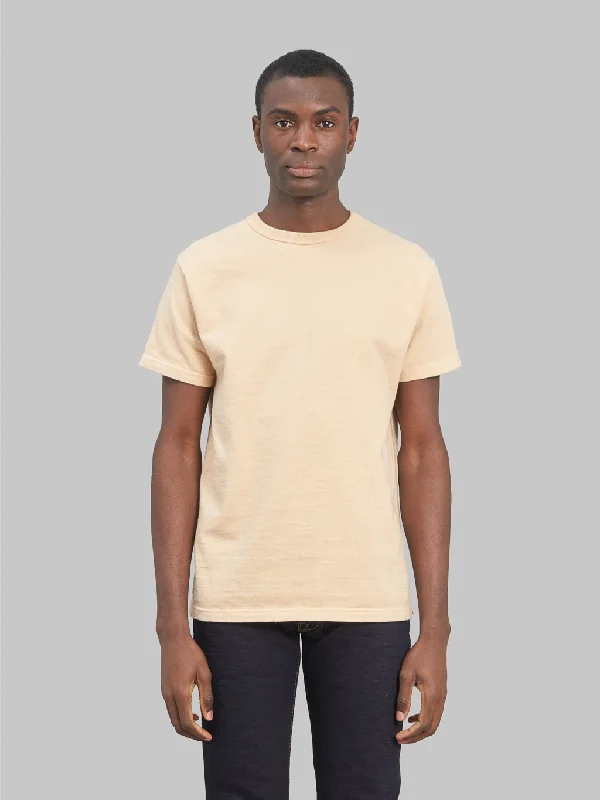 Men's luxury cashmere blend polo shirts in solid colorsSamurai Jeans SJST-SC01 Japanese Cotton Crew T-Shirt Kuri Men's luxury cashmere blend polo shirts in solid colorsSamurai Jeans SJST-SC01 Japanese Cotton Crew T-Shirt Kuri
