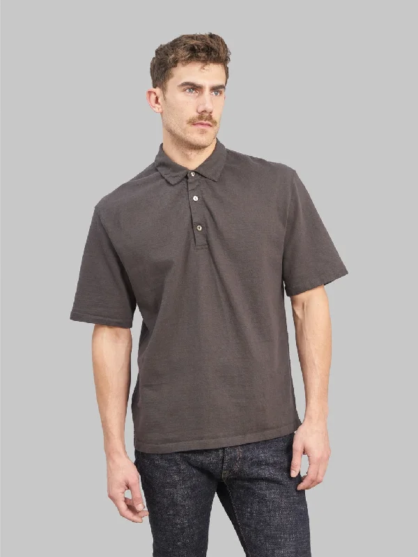 Men's antimicrobial polo shirts for odor - free daily wearSamurai Jeans SJST-SC04 Japanese Cotton Polo Kuromame Men's antimicrobial polo shirts for odor - free daily wearSamurai Jeans SJST-SC04 Japanese Cotton Polo Kuromame