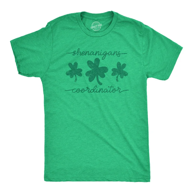 Men's UV - protection t - shirts for outdoor activities in the sunShenanigans Coordinator Men's T Shirt Men's UV - protection t - shirts for outdoor activities in the sunShenanigans Coordinator Men's T Shirt