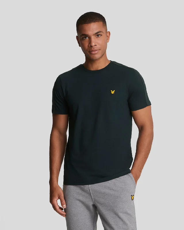 Men's tie - dye t - shirts with a bohemian styleSports Tape T-Shirt