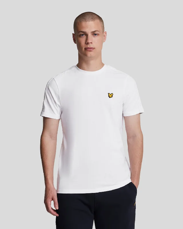 Men's long - sleeve henley t - shirts with button - down placketsSports Tape T-Shirt