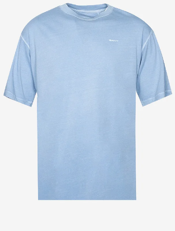 Men's organic cotton crew - neck t - shirts for everyday comfortSunfaded Short Sleeve T-Shirt Dove Blue Men's organic cotton crew - neck t - shirts for everyday comfortSunfaded Short Sleeve T-Shirt Dove Blue