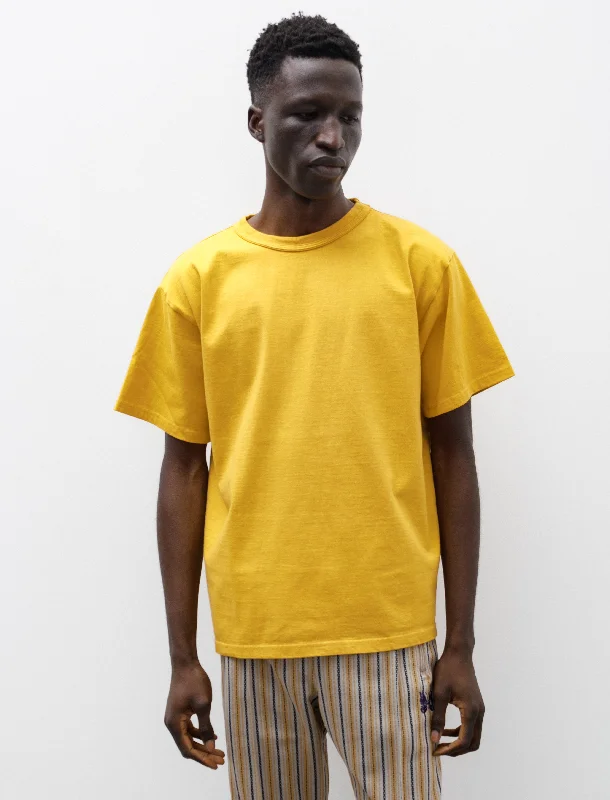 Men's eco - friendly recycled t - shirts for sustainable fashion choicesMakaha Short Sleeve T-Shirt Ceylon Yellow Men's eco - friendly recycled t - shirts for sustainable fashion choicesMakaha Short Sleeve T-Shirt Ceylon Yellow