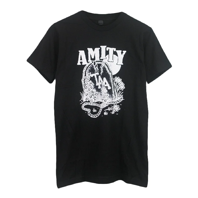 Men's button - front t - shirts with a unique artistic printGrave - Tee