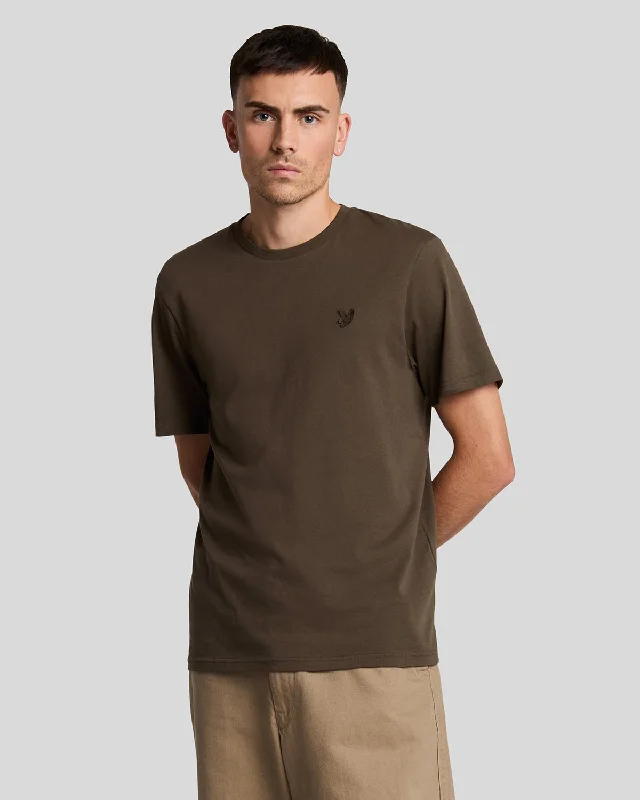 Men's ribbed t - shirts with a textured finish for added styleTonal Eagle T-Shirt