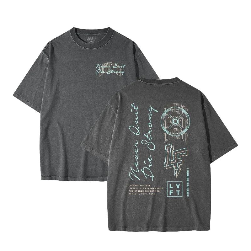 Men's v - neck muscle t - shirts for a body - building aestheticTrust The Iron Tee - Faded Black / Powder Men's v - neck muscle t - shirts for a body - building aestheticTrust The Iron Tee - Faded Black / Powder