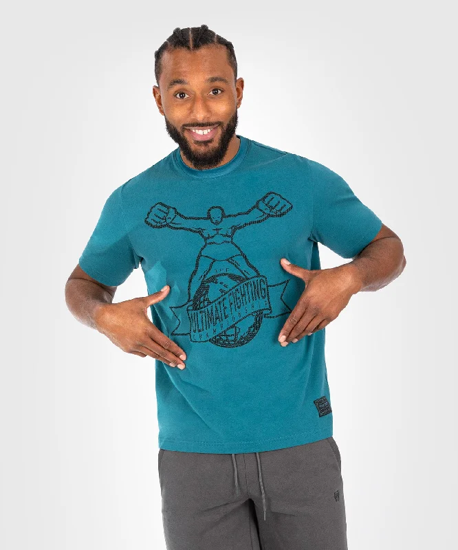 Men's distressed denim - look t - shirts with a rugged appealUFC by Venum Ulti-Man T-Shirt - Blue Men's distressed denim - look t - shirts with a rugged appealUFC by Venum Ulti-Man T-Shirt - Blue