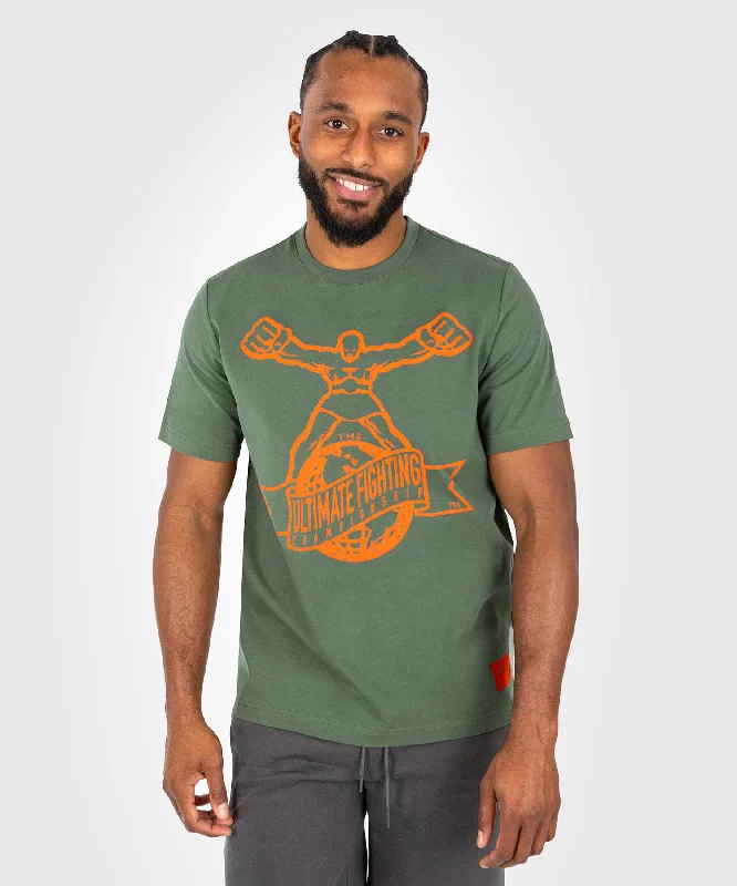 Men's printed Hawaiian t - shirts for tropical vacationsUFC by Venum Ulti-Man T-Shirt - Khaki/Orange Men's printed Hawaiian t - shirts for tropical vacationsUFC by Venum Ulti-Man T-Shirt - Khaki/Orange