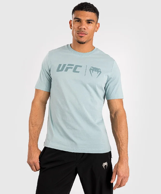 Men's v - neck muscle t - shirts for a body - building aestheticUFC Venum Classic T-Shirt - Ocean Blue Men's v - neck muscle t - shirts for a body - building aestheticUFC Venum Classic T-Shirt - Ocean Blue