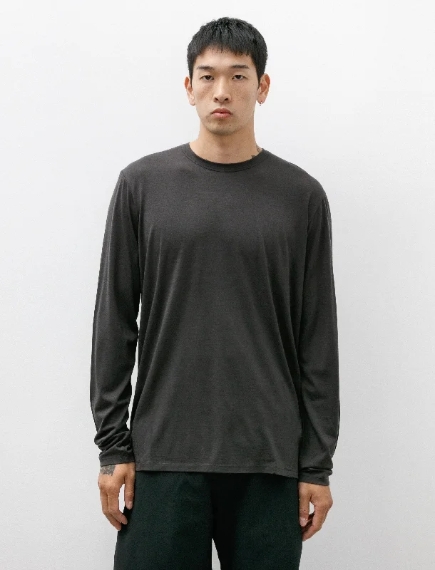 Men's short - sleeve linen t - shirts for summer beach outingsFrame LS Shirt Penumbra Men's short - sleeve linen t - shirts for summer beach outingsFrame LS Shirt Penumbra