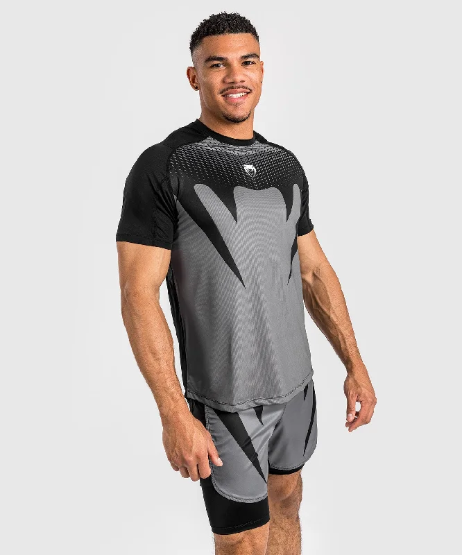 Men's button - front t - shirts with a unique artistic printVenum Attack Men's Dry-Tech T-Shirt - Black Men's button - front t - shirts with a unique artistic printVenum Attack Men's Dry-Tech T-Shirt - Black