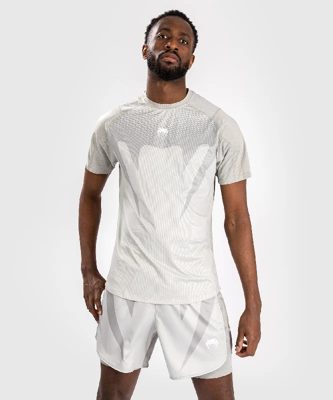 Men's button - front t - shirts with a unique artistic printVenum Attack Men's Dry-Tech T-Shirt - Sand Men's button - front t - shirts with a unique artistic printVenum Attack Men's Dry-Tech T-Shirt - Sand