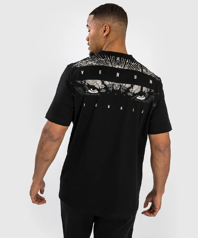 Men's long - sleeve henley t - shirts with button - down placketsVenum Gorilla Jungle T-Shirt - Black/White Men's long - sleeve henley t - shirts with button - down placketsVenum Gorilla Jungle T-Shirt - Black/White