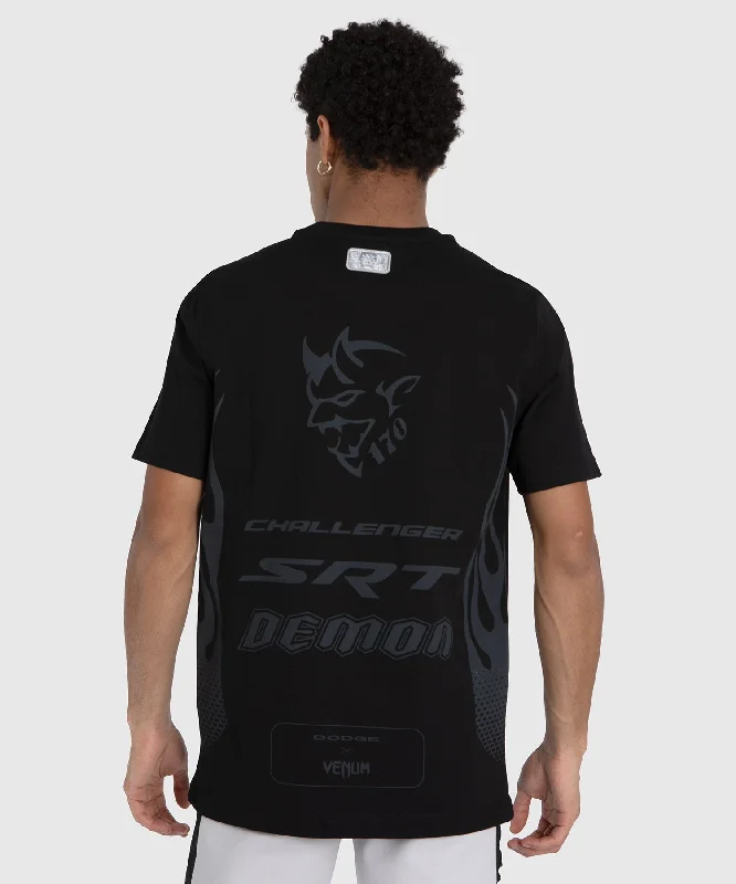 Men's v - neck muscle t - shirts for a body - building aestheticVenum x Dodge Demon 170 Men’s T-Shirt - Black Men's v - neck muscle t - shirts for a body - building aestheticVenum x Dodge Demon 170 Men’s T-Shirt - Black