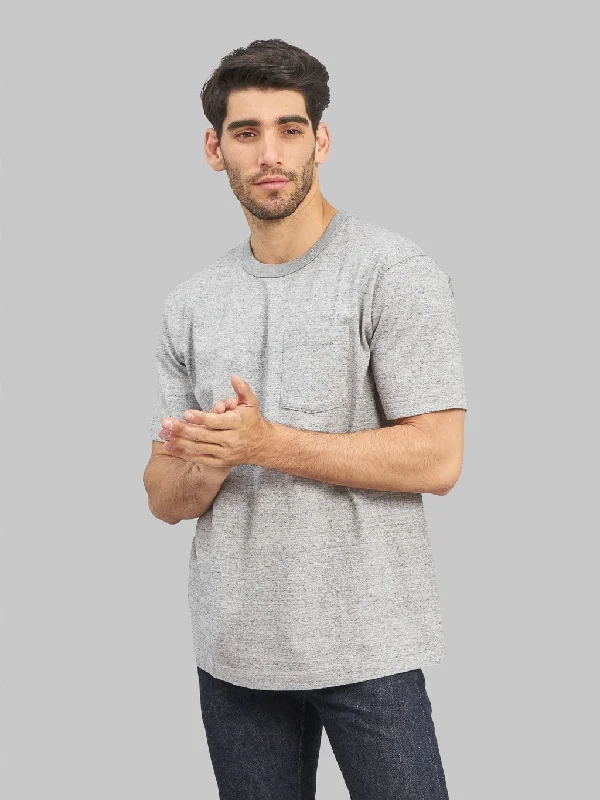 Men's formal - style silk blend polo shirts for special occasionsWhitesville Heavyweight Pocket T-Shirt Heather Grey Men's formal - style silk blend polo shirts for special occasionsWhitesville Heavyweight Pocket T-Shirt Heather Grey