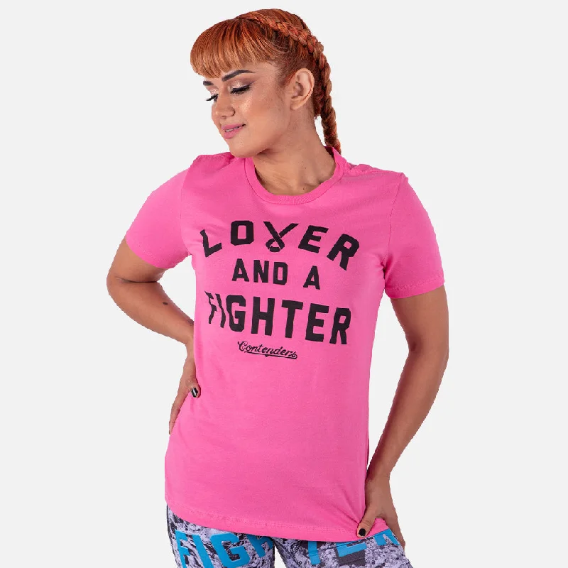 Men's slim - fit graphic t - shirts with vintage rock band printsWOMEN'S BREAST CANCER AWARENESS LOVER & FIGHTER SHIRT Men's slim - fit graphic t - shirts with vintage rock band printsWOMEN'S BREAST CANCER AWARENESS LOVER & FIGHTER SHIRT
