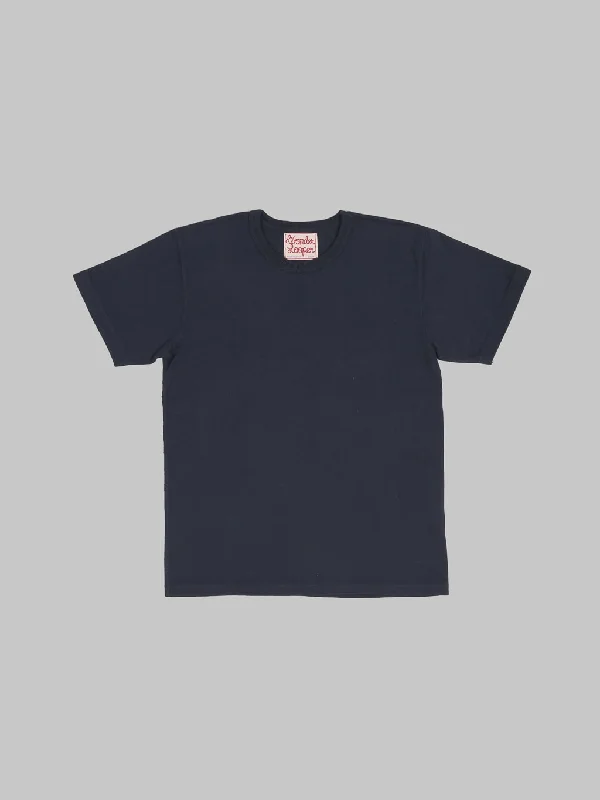Men's slim fit short sleeve polo shirts with contrast collarsWonder Looper Double Heavyweight Crewneck T-Shirt Navy Men's slim fit short sleeve polo shirts with contrast collarsWonder Looper Double Heavyweight Crewneck T-Shirt Navy